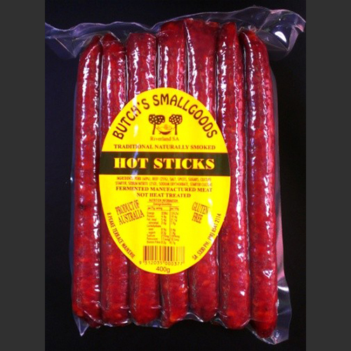 Hot Sticks 10 Pack – Butch’s Smallgoods